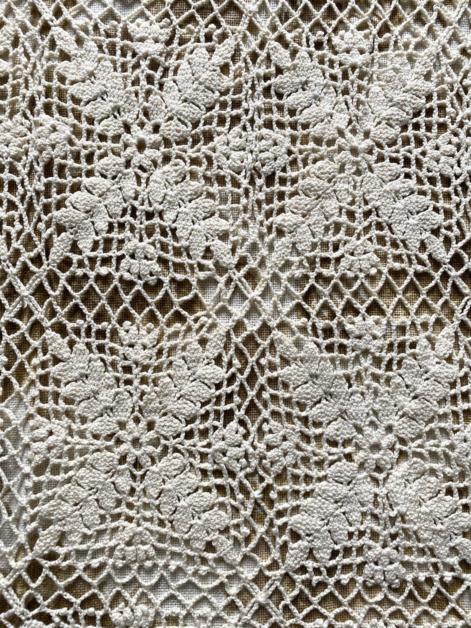 Plaid , jeté de lit crochet 90X140 cm