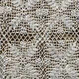 Plaid, crochet bedspread 90X140 cm
