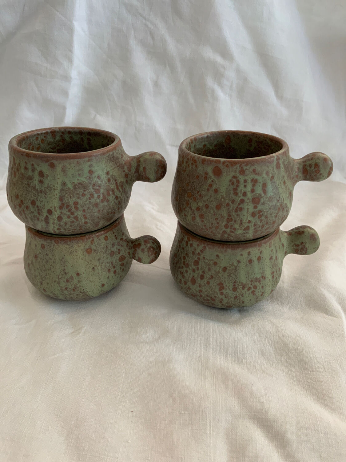 Stoneware mugs