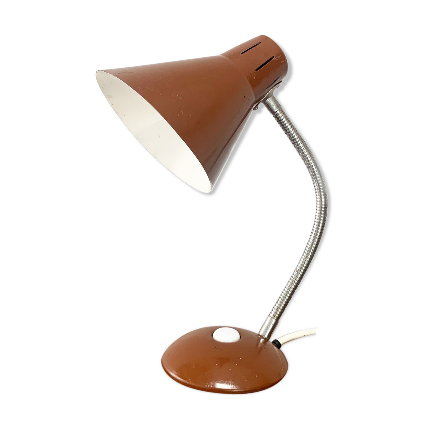 1960’s mid century chinese ‘searchlight’ desk lamp