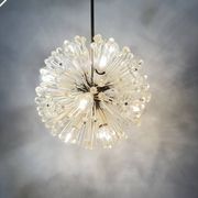 Snowball hanging Lamp by Emil Stejnar for Rupert Nikoll, 1950s