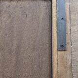 Burmese teak mirror