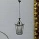 Bronze Glass Light Pendant 1950’s
