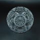 Bohemian crystal ashtray
