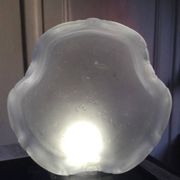 Art Deco Molded Glass Candy Box / Powder Box – Palmette