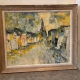 City landscape signed Attal