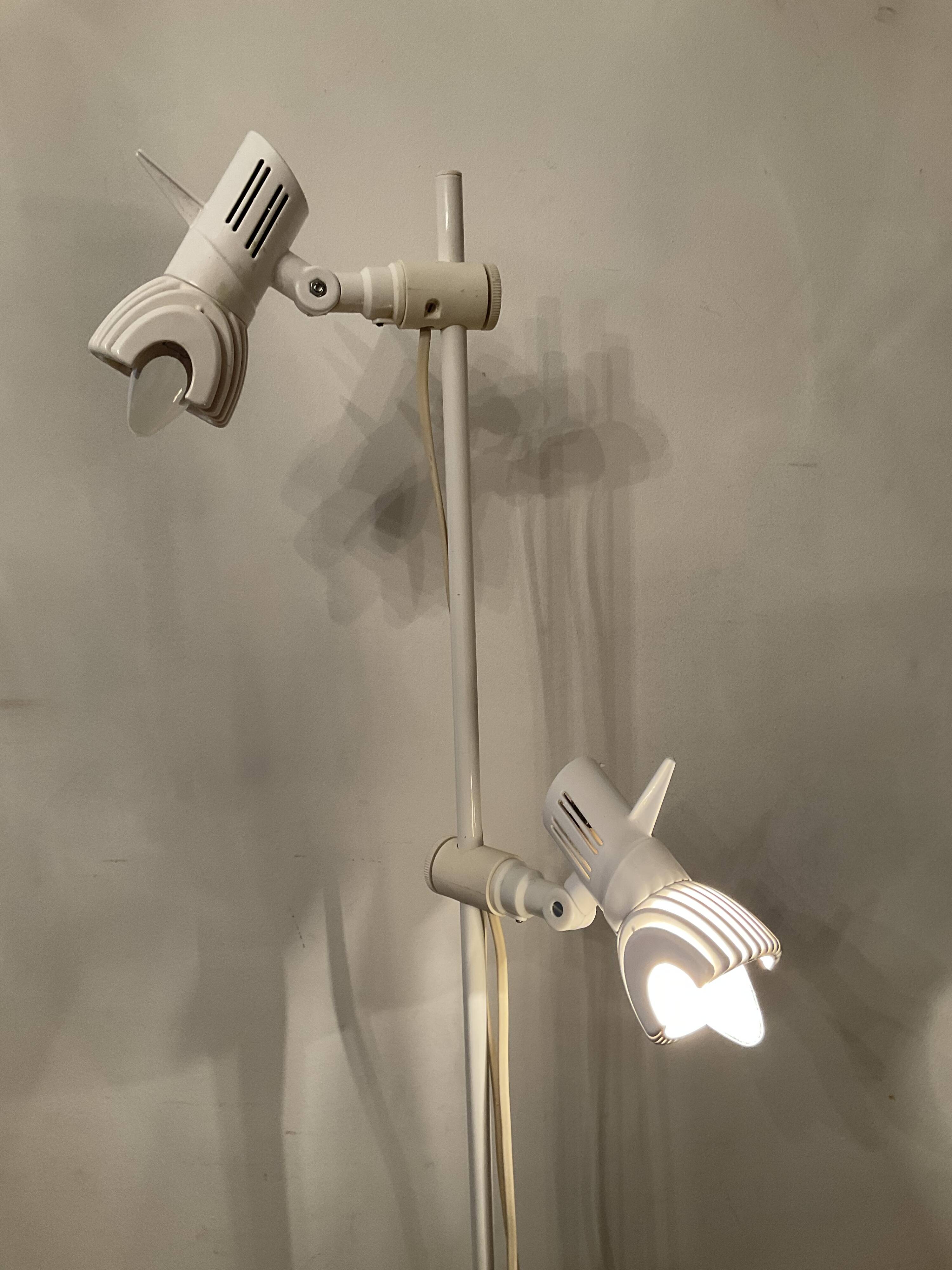 Vintage Hustadt Leuchten floor lamp from the 70s-80s