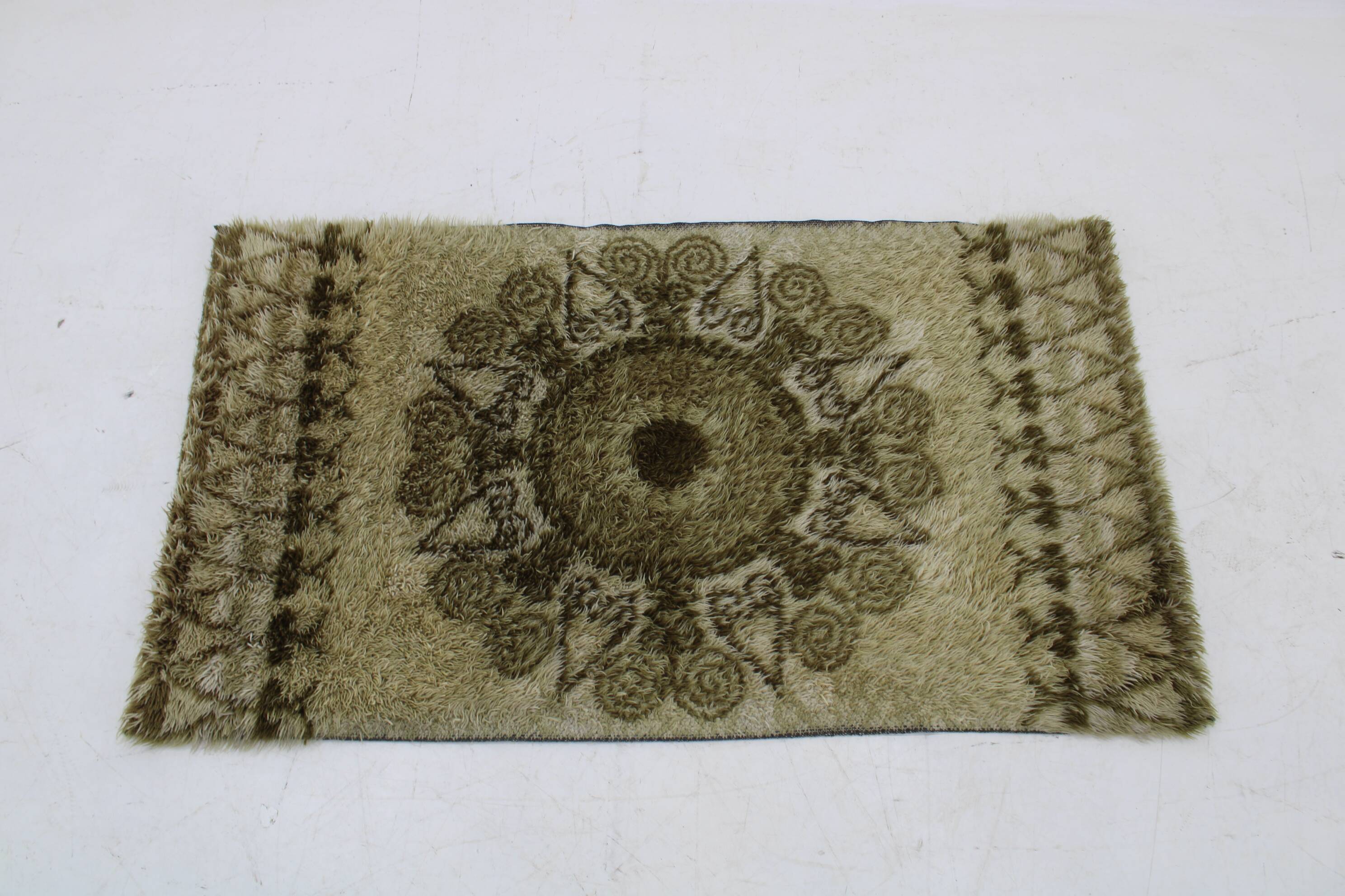 Petit tapis en laine danois des années 1970