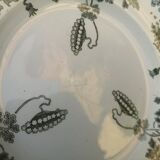 4 plates Terre de Fer Saint Amand Modern Style