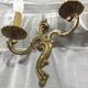 Paire d'appliques en bronze style Louis XV