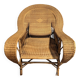Rattan armchair