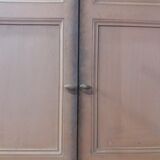 Walnut closet door