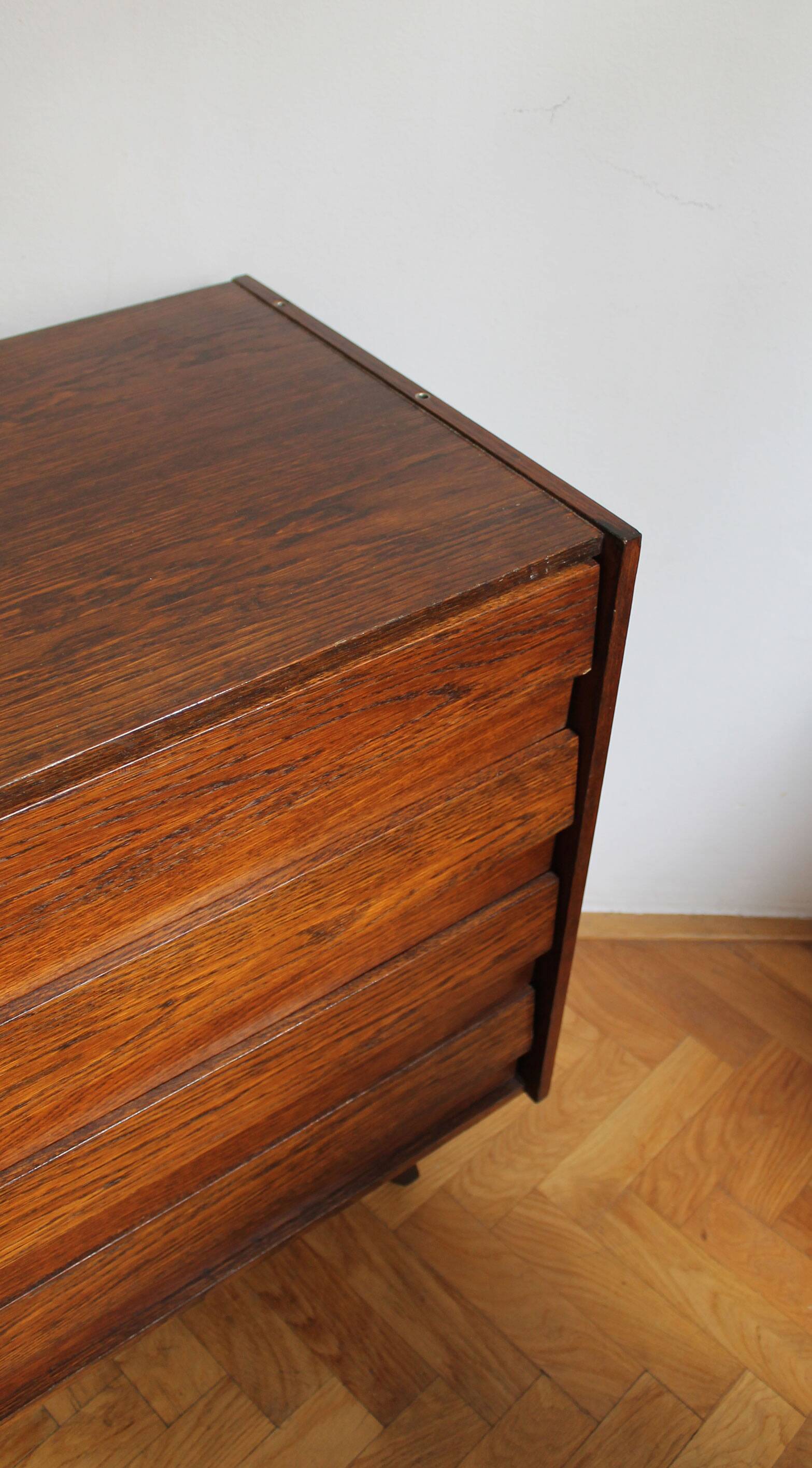 Vintage buffet U-458 by Jiří Jiroutek, Interior Prague, Czechoslovakia, 1972