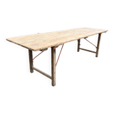 Old folding table