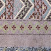 Tapis margoum fait main en laine naturelle
