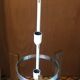 Lampadaire scandinave vintage pied tripode Megal AG Suisse