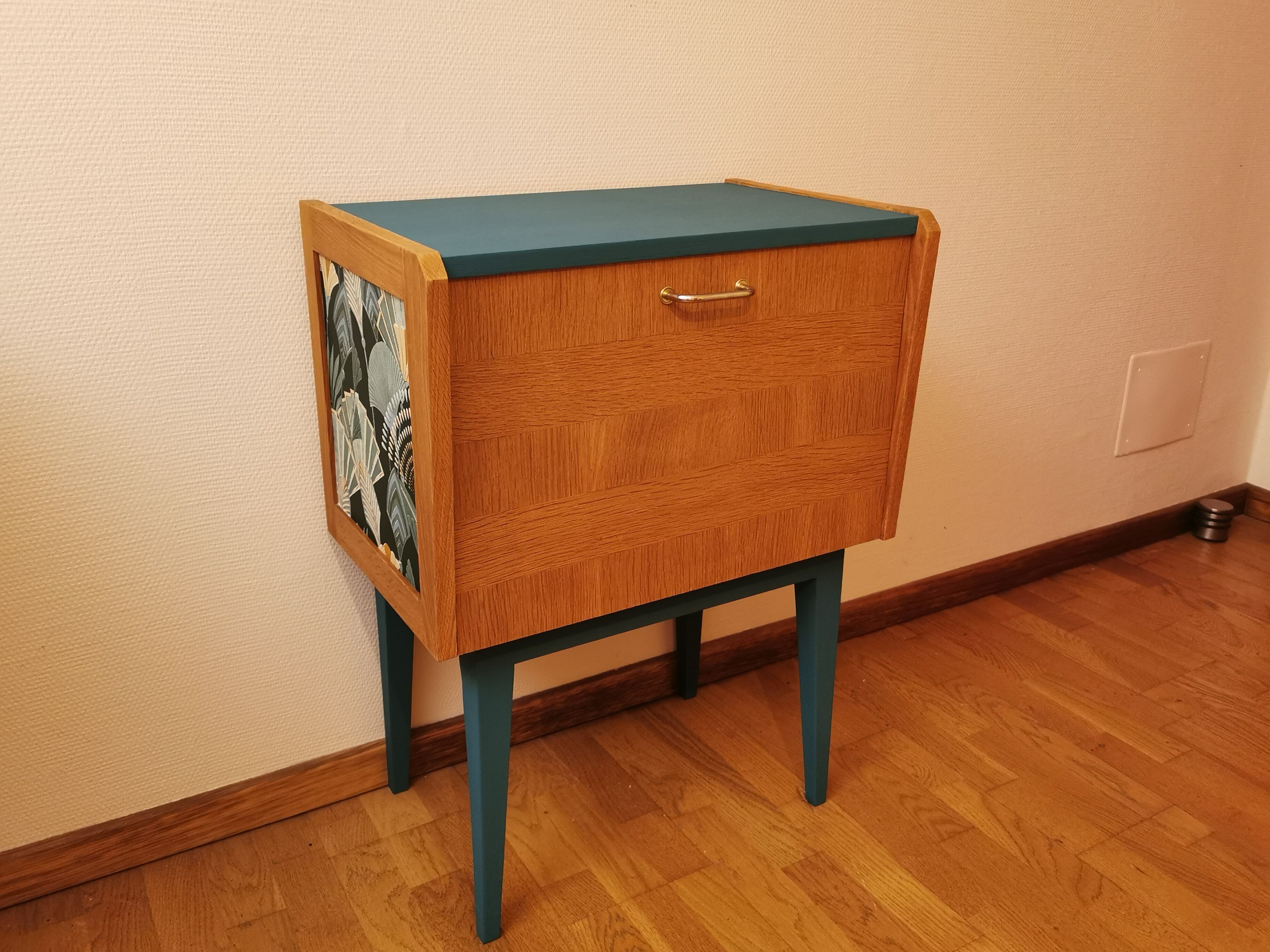 Vintage bar furniture restyled