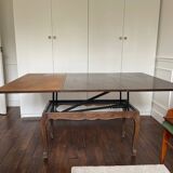 Liftable extendable table
