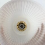 Hanging lamp in opaline oblong