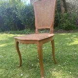 Chaise en cannage