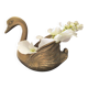 Brass swan