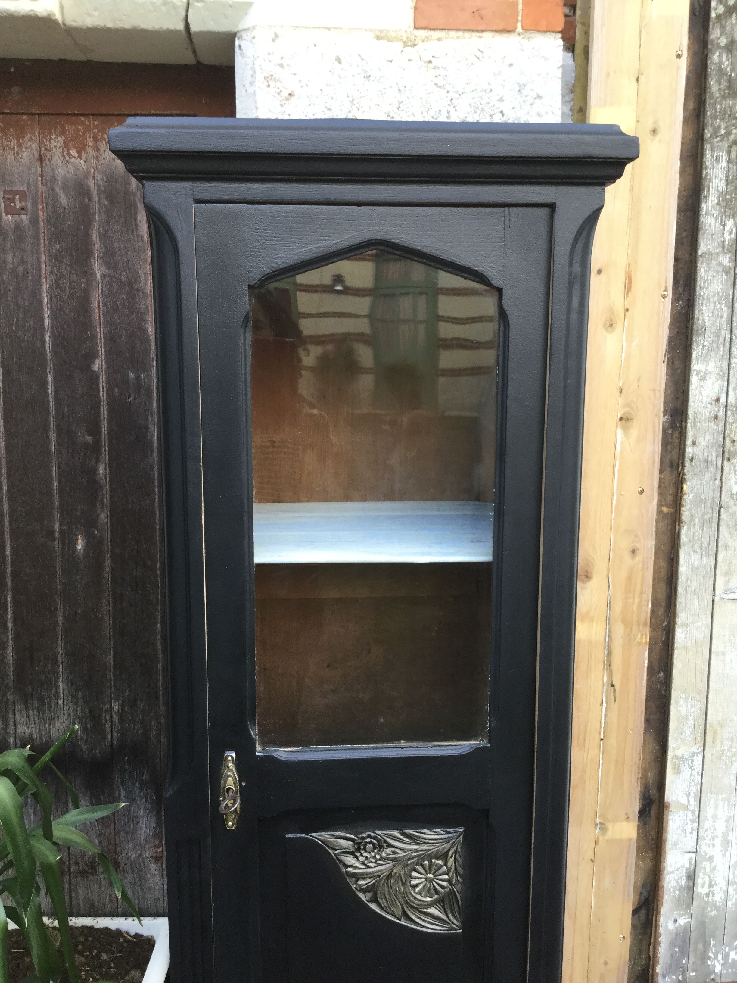 Wardrobe renovated with its key
