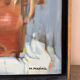 Bouquet to the Loire, oil on canvas signed Marinie 1984