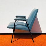 Pair of armchairs model Robert by Pierre Guariche for Meurop. Vintage 60s.