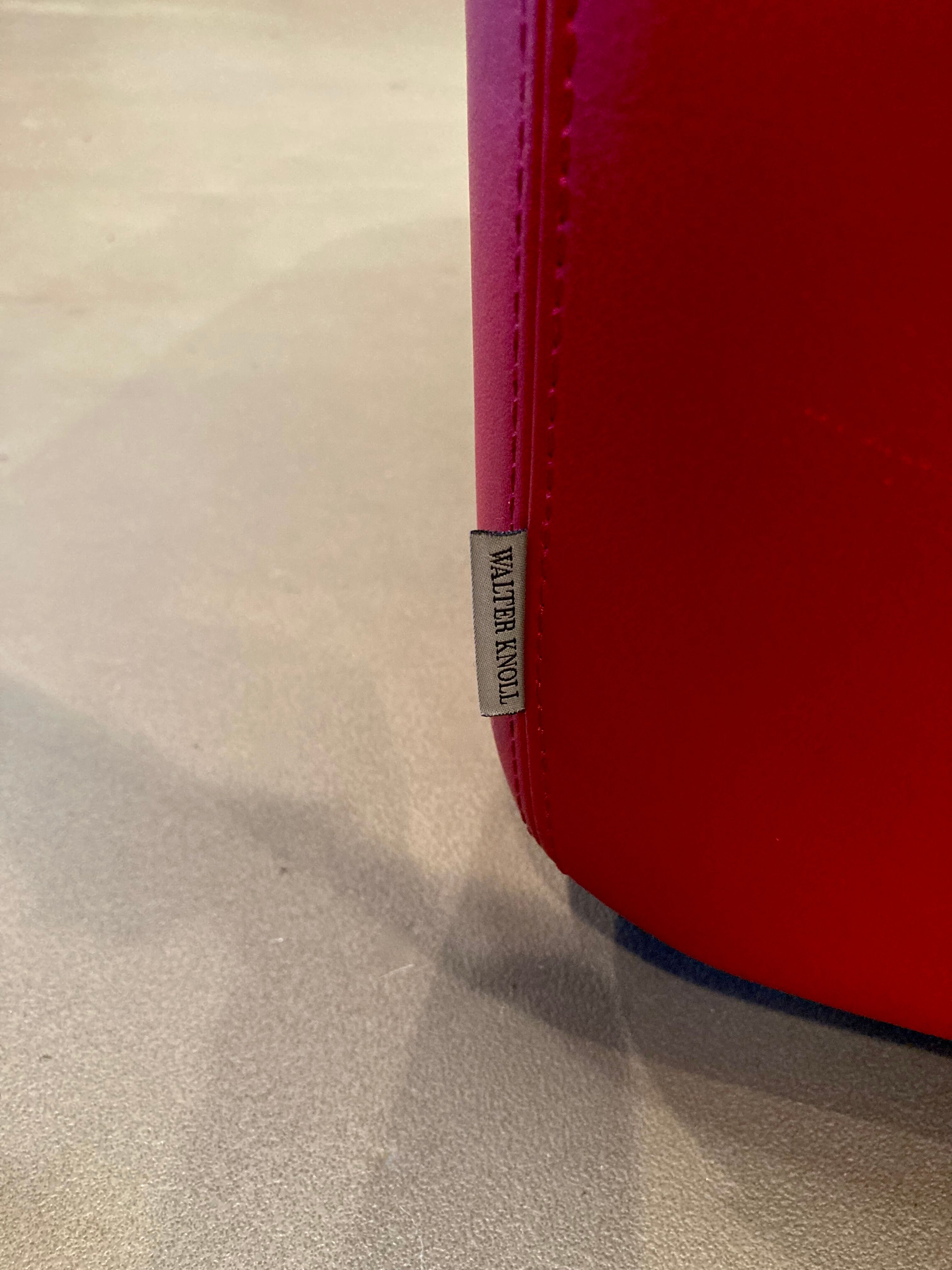 Sofa chaise longue leather design "walter knoll"