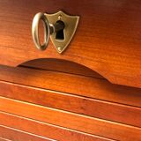 Louis Philippe style curtain binder cabinet