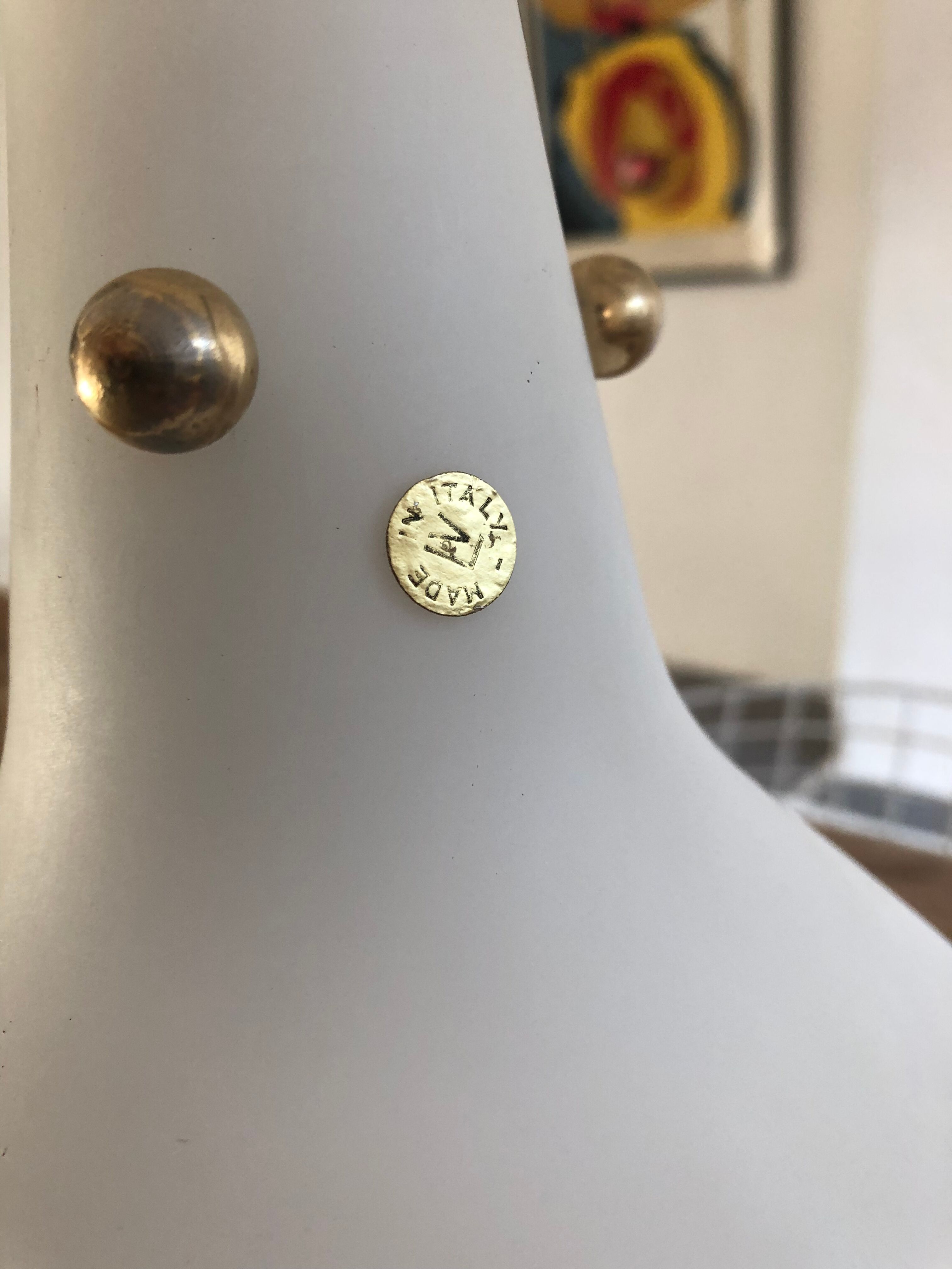 Italian midcentury vintage opaline hanging