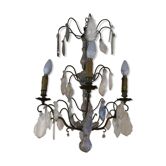 Chandelier with tassels