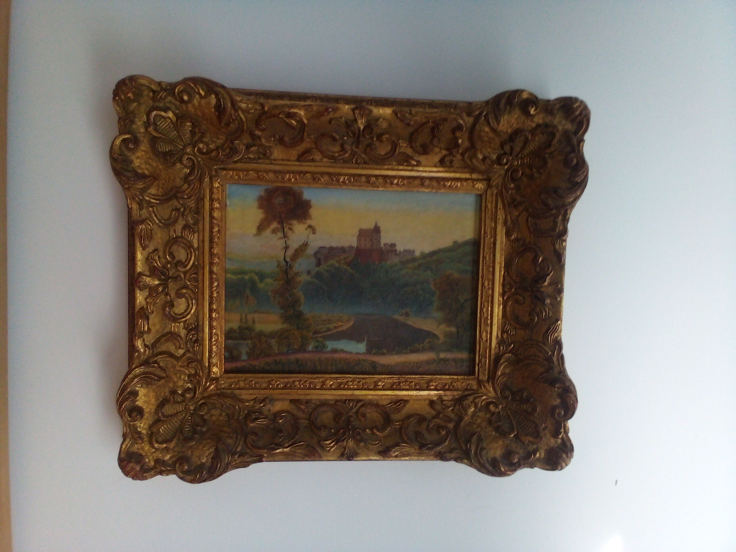 Tableau paysage XIXème