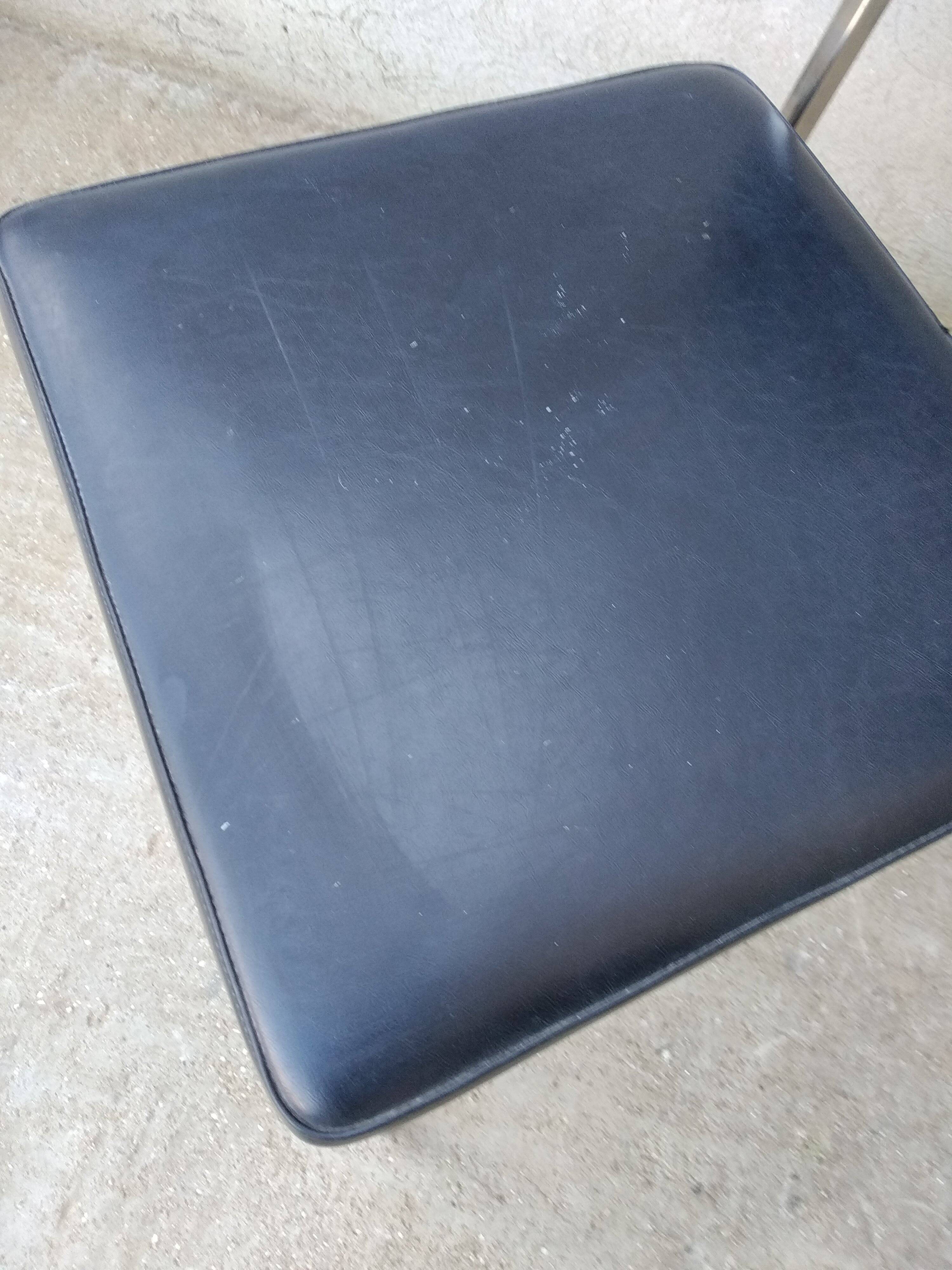 Faux leather office chair 1960s