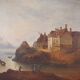 "Tableau 'Light on the Port', French school of the 19th century"