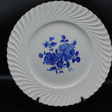 Cake dish KG Lunéville with blue flowers