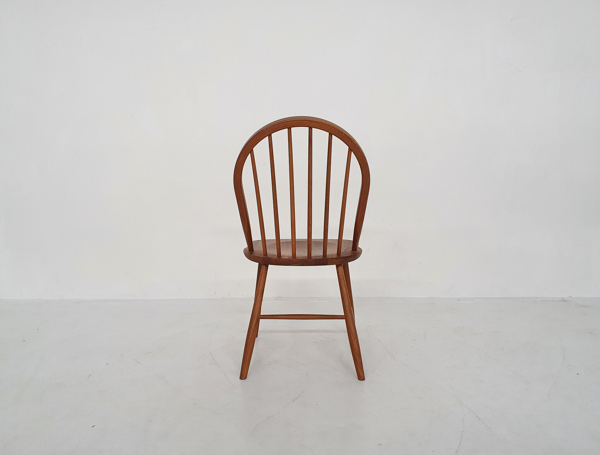 Teak windsor dining chair, Denmark 1960's