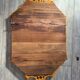Venetian mirror with art deco parcloses 117 x 72 cm