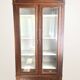 Display cabinet, dresser, antique wooden bookshelf.
