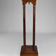 Large Neo-Gothic walnut harness, France, 19th