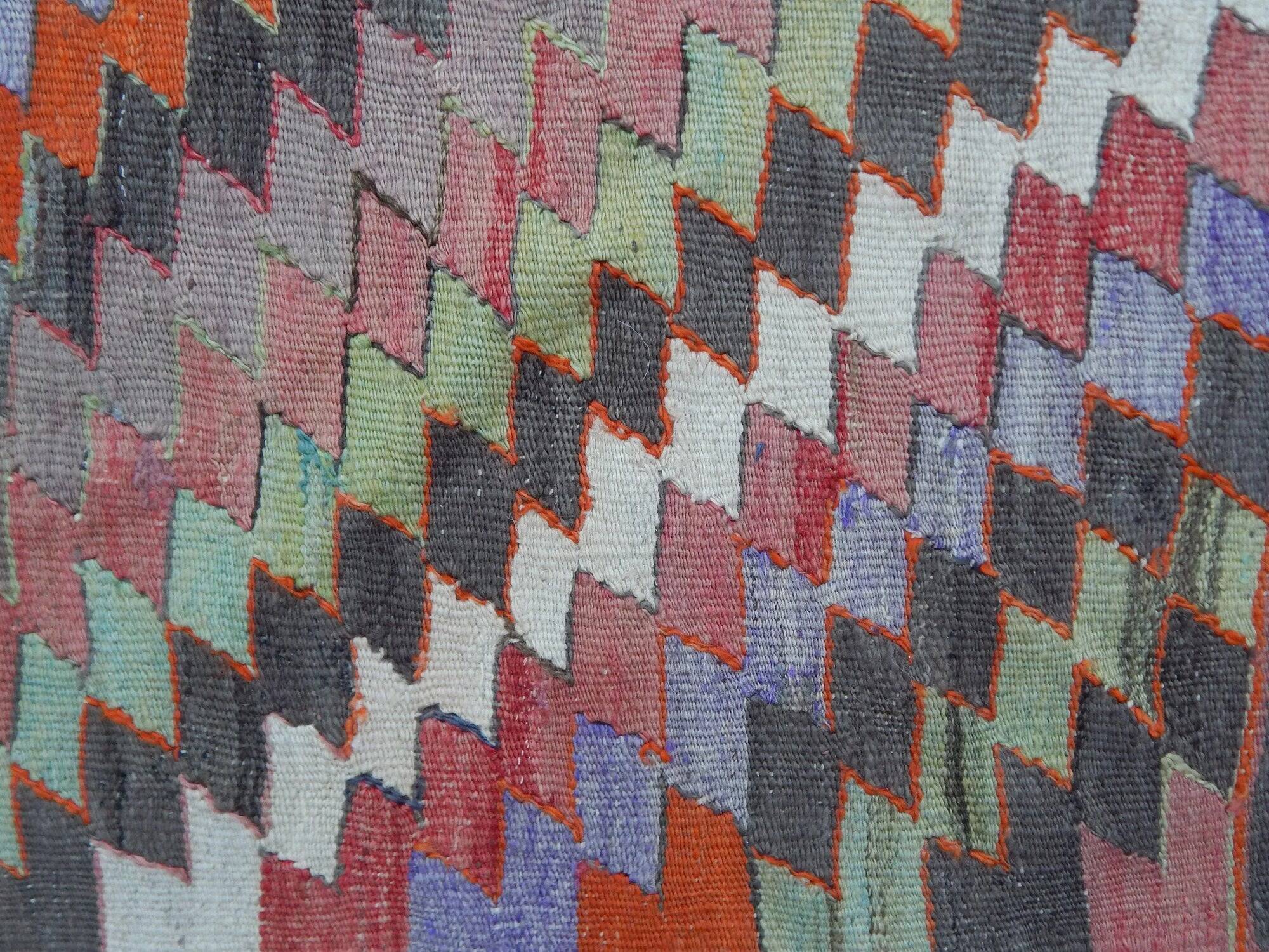 Vintage Turkish kilim, handwoven, 100x120 cm.