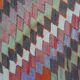 Vintage Turkish kilim, handwoven, 100x120 cm.
