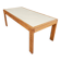 Pine wood dining table / formica top / 1970s