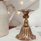 Lots of brass candle holders