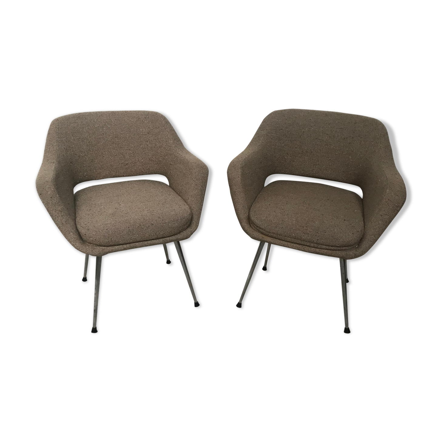 Fauteuils années 60 vintage design