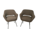 Fauteuils années 60 vintage design