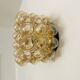 Large Bubble Glass Wall Lamp or Flush Light by Helena Tynell for Glashütt