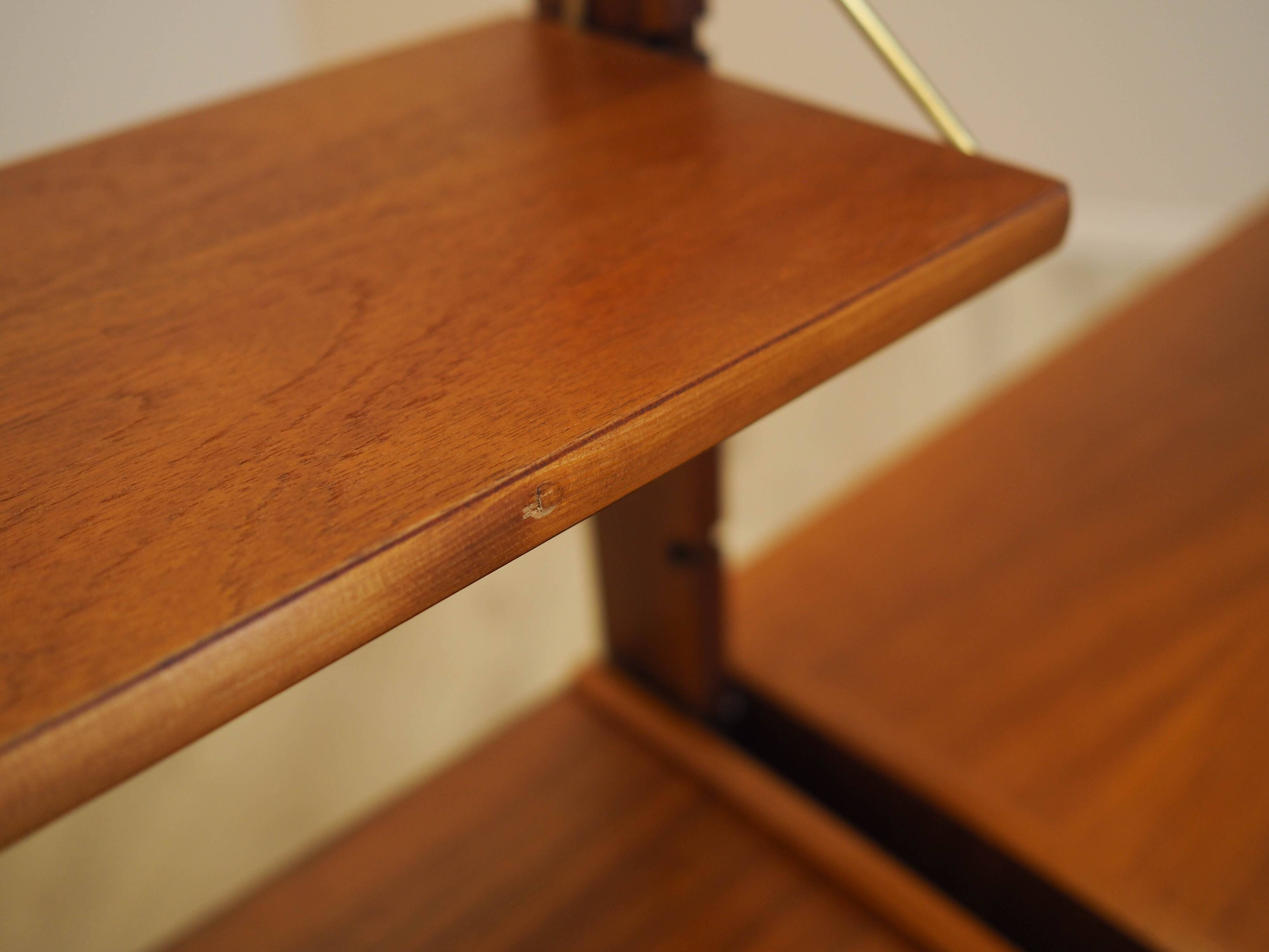 Teak modular shelving unit, Norwegian design, 1960s, manufactured by Blindh