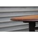 oval folding table