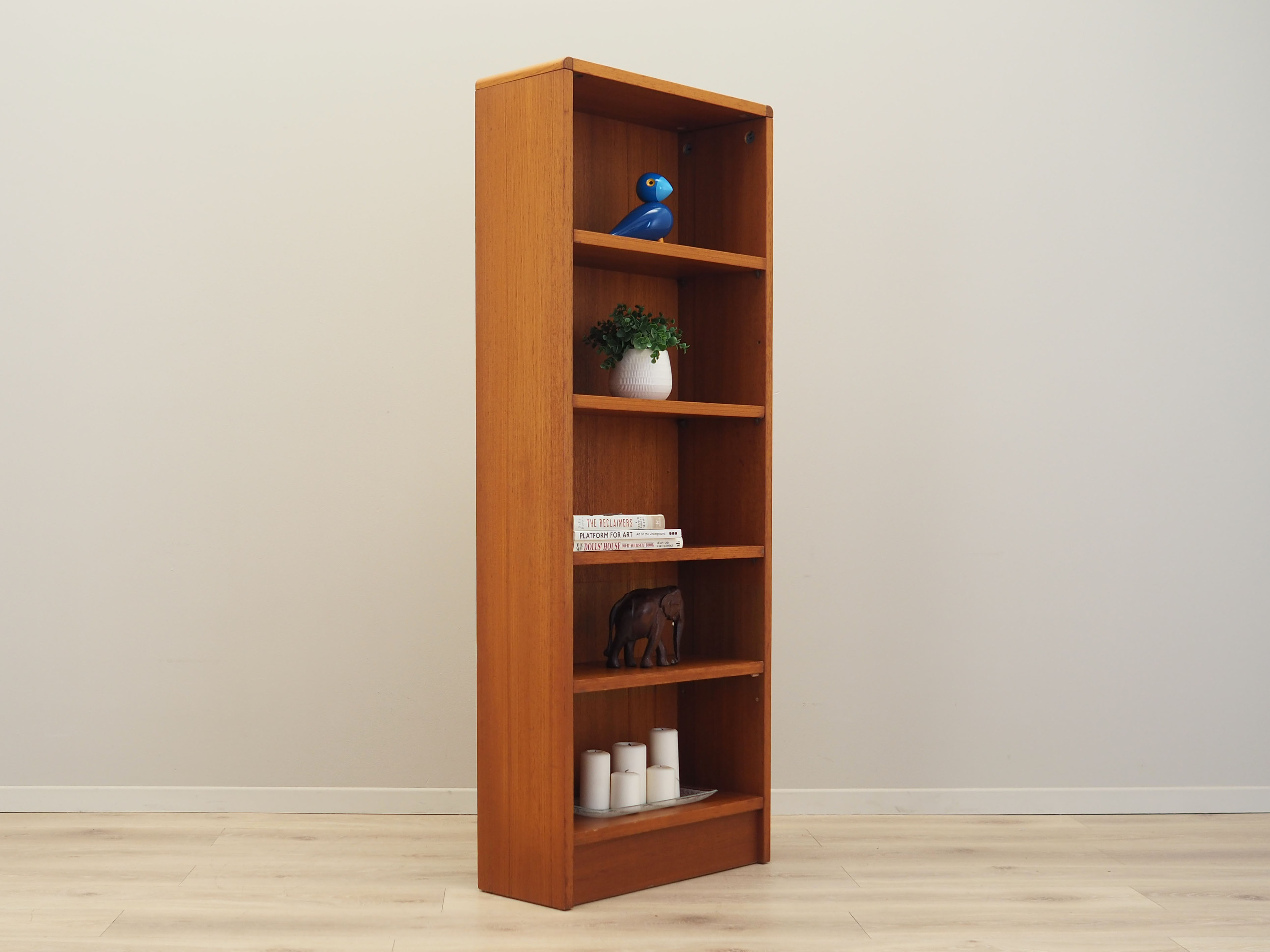 Teak bookcase, Danish design, 1970s, production: Denmark